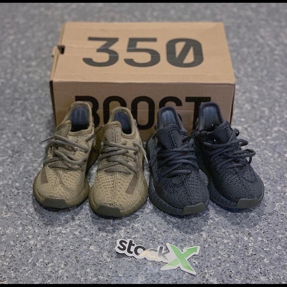 Yezzy Boost 350 V2 Earth & Yezzy Boost 350 V2 Cinder PS - Picture 2 of 4